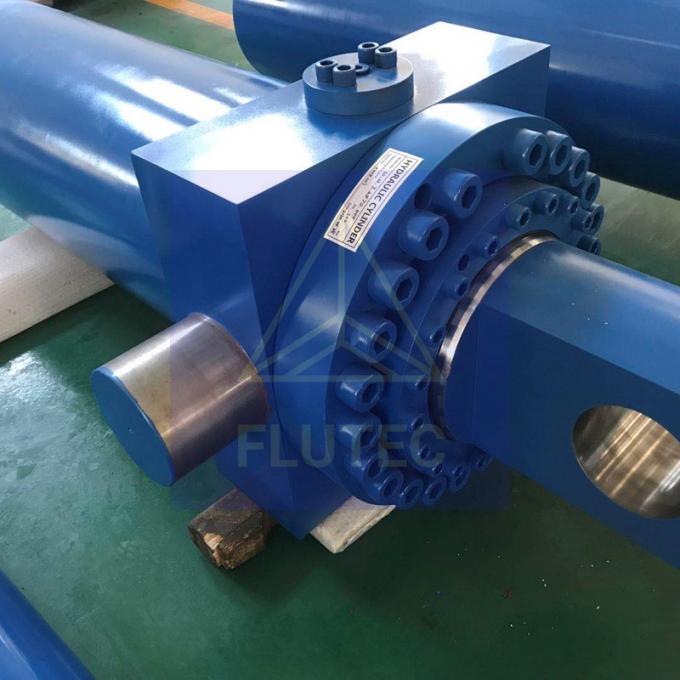 Ağır Görevli Özel Hidrolik Silindirler Metal Çöp Kesme için % 100 Basınç Testleri 0