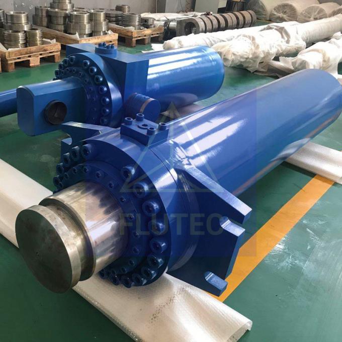 Ağır Görevli Özel Hidrolik Silindirler Metal Çöp Kesme için % 100 Basınç Testleri 3