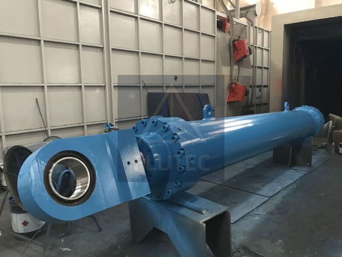Flutec Özel Hidrolik Silindirler Çelik Projesi İçin Yüksek Hassasiyetli Hidrolik Parçalar 6