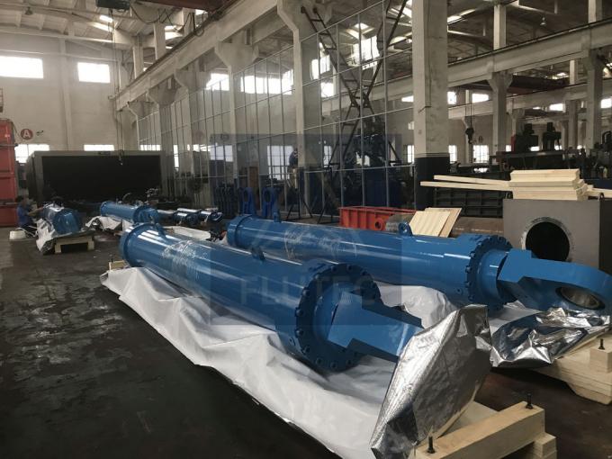 ISO9001 Custom Hydraulic Cylinders / Bucket Excavator için Hidrolik Boom Cylinder 1