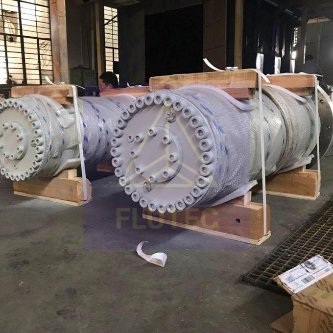 300 ton baskı makinesi için özel hidrolik silindirler alaşımlı çelik malzemesi 2
