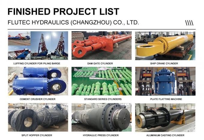 Flutec Heavy Duty Hidrolik Silindir Üreticileri Özel Olarak Mümkün 6