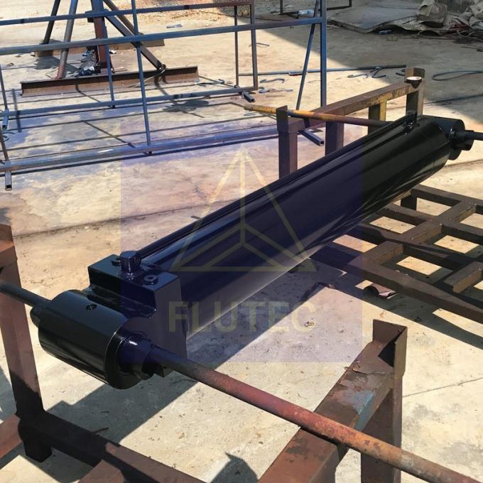 100% Basınç Deneme Basıncı Dredger Nakliye için Hidrolik Silindir 3