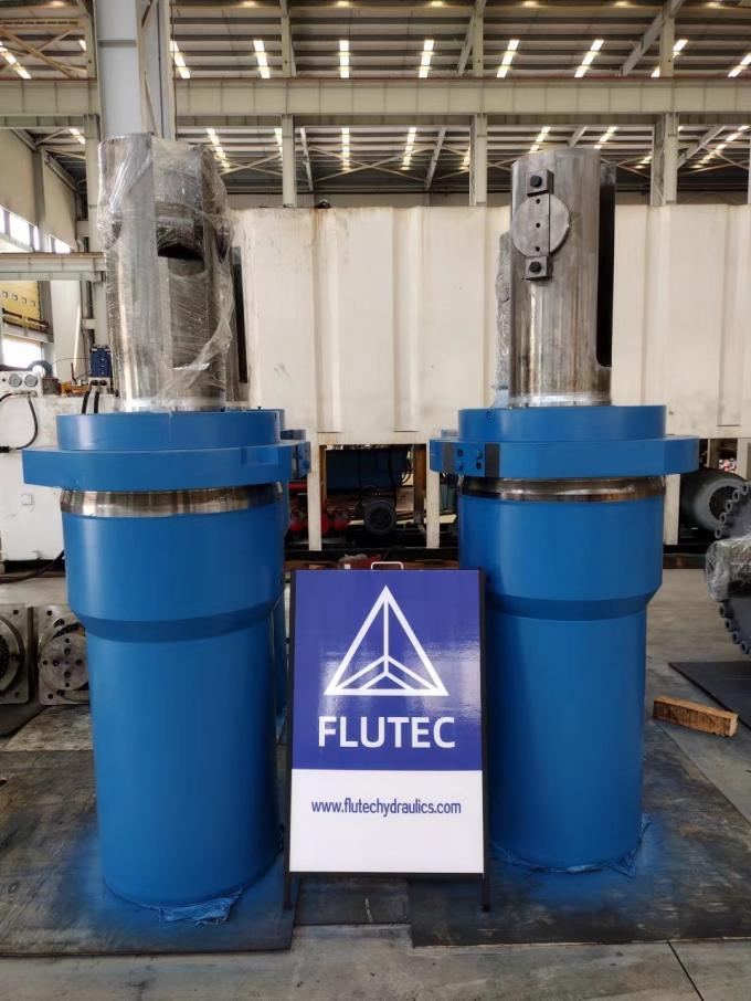 Düzleştirme Deniz Hidrolik Silindir Presleri Kırma Makinesi için 10