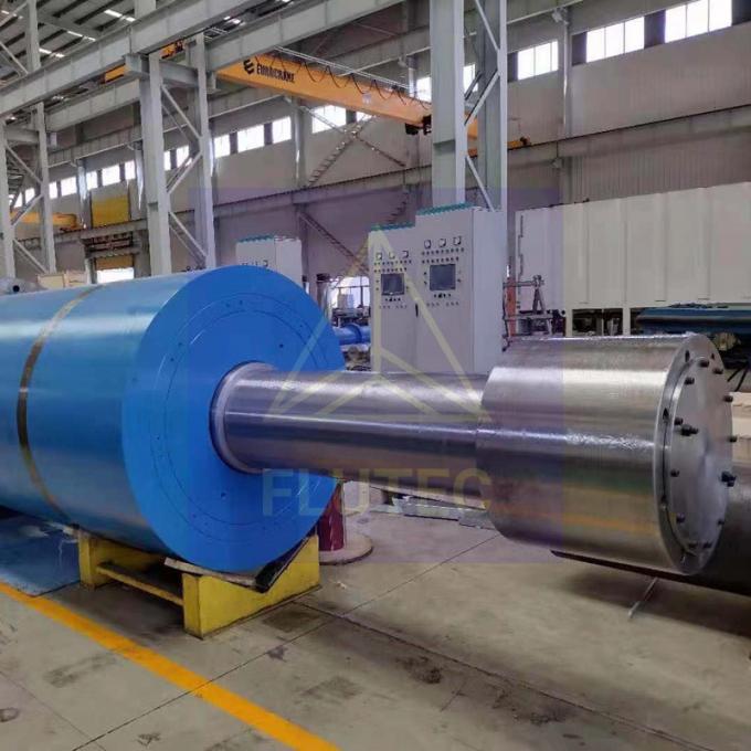 Özel 400 tonluk Büyük Borlu Hidrolik Silindir Orta Basınç 1