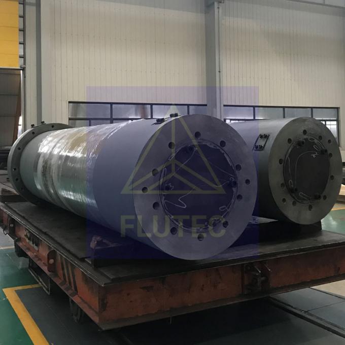 Büyük Boru 1000 Ton Hidrolik Silindir Çift Eylemli Piston Tipi 0