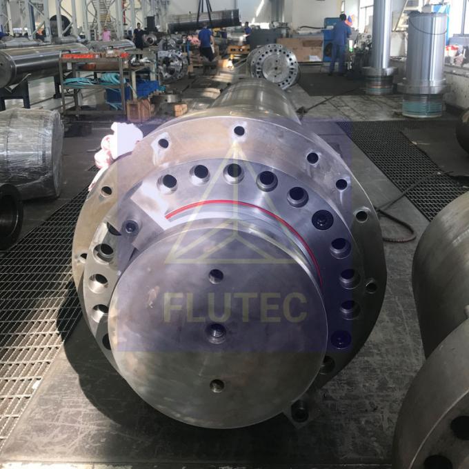 Büyük Boru 1000 Ton Hidrolik Silindir Çift Eylemli Piston Tipi 2