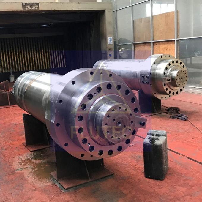 Altın çelik 800 ton yüksek basınçlı hidrolik silindir tünel delme makinesi için 0