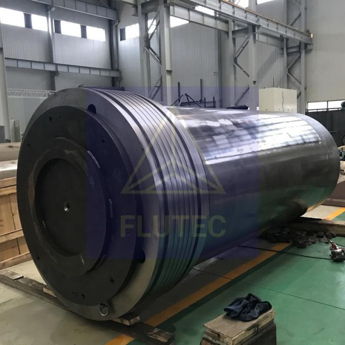 4000 tonluk Hydraulic Press Silinderi 100% Basınç Denemesi ile 2