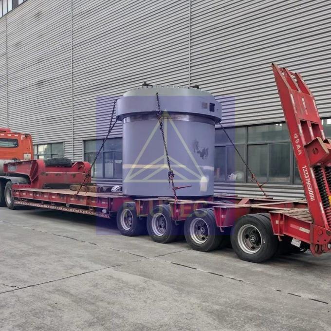 Tayler Büyük Borlu Hidrolik Silindir 8000 ton Test Silinderi 0
