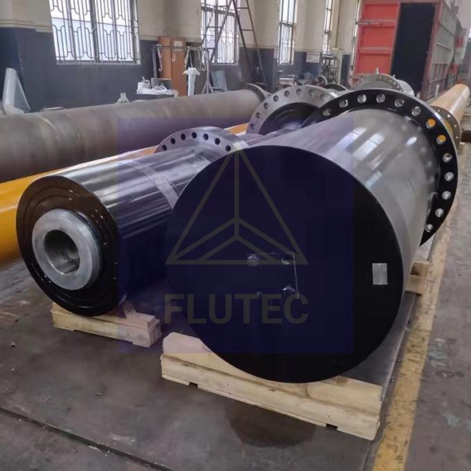 Flutec Büyük Boru Hidrolik Silindir Tailer-Yapılmış Uzun Vuruş Kesme 2