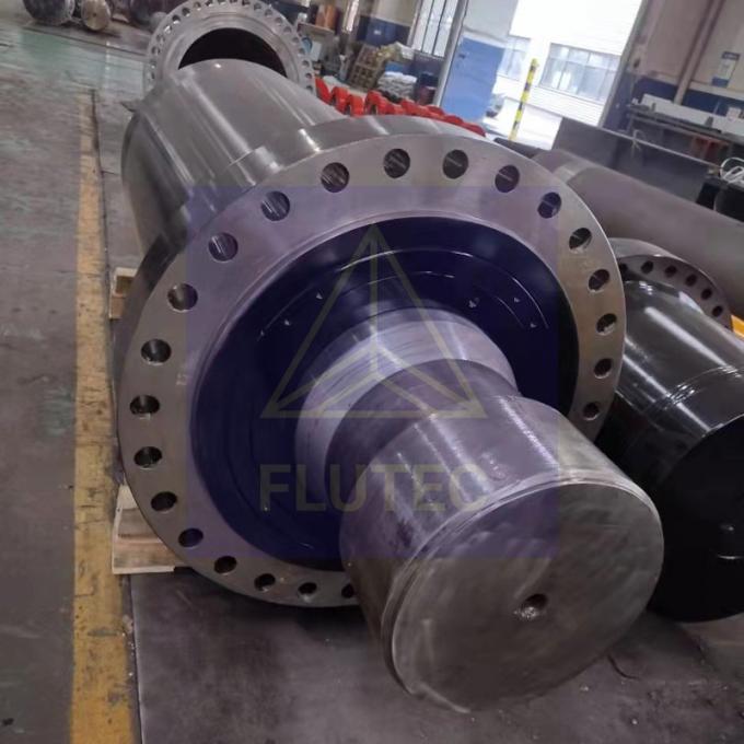 Flutec Büyük Boru Hidrolik Silindir Tailer-Yapılmış Uzun Vuruş Kesme 0