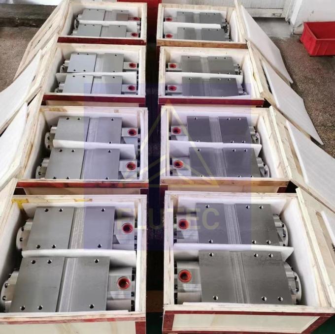 350 tonluk hidrolik baskı fren için alaşımlı çelik endüstriyel hidrolik silindir 2