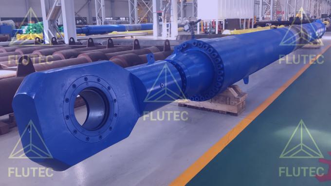 Hidroelektrik santrali için özel kaldırma hidrolik silindirler Su Barajı Kapısı 0