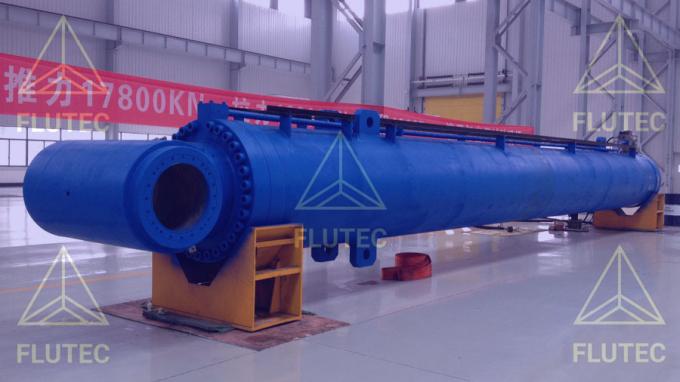 Hidroelektrik Santrali Baraj Kapısı için Hidrolik Silindir Orta Basınçlı 0