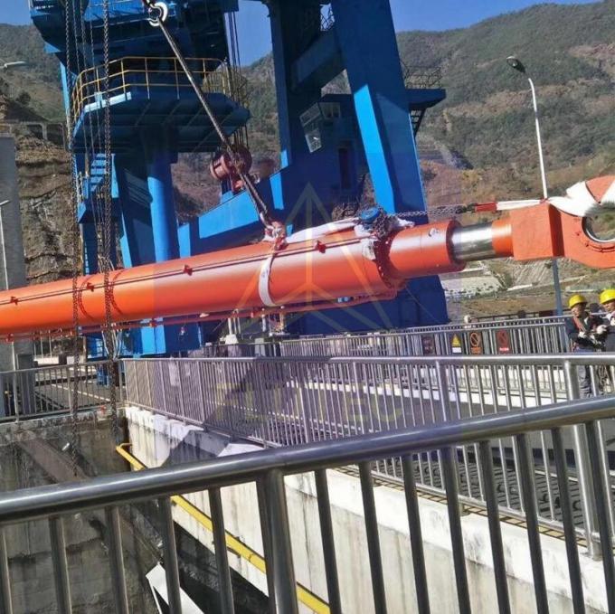 Hidroelektrik Santrali Baraj Kapısı Hidrolik Silindir Karbon Çelik Malzemesi 2