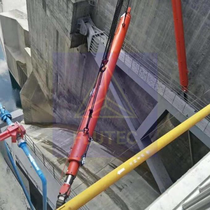 Hidroelektrik Santrali Baraj Kapısı Hidrolik Silindir Karbon Çelik Malzemesi 4