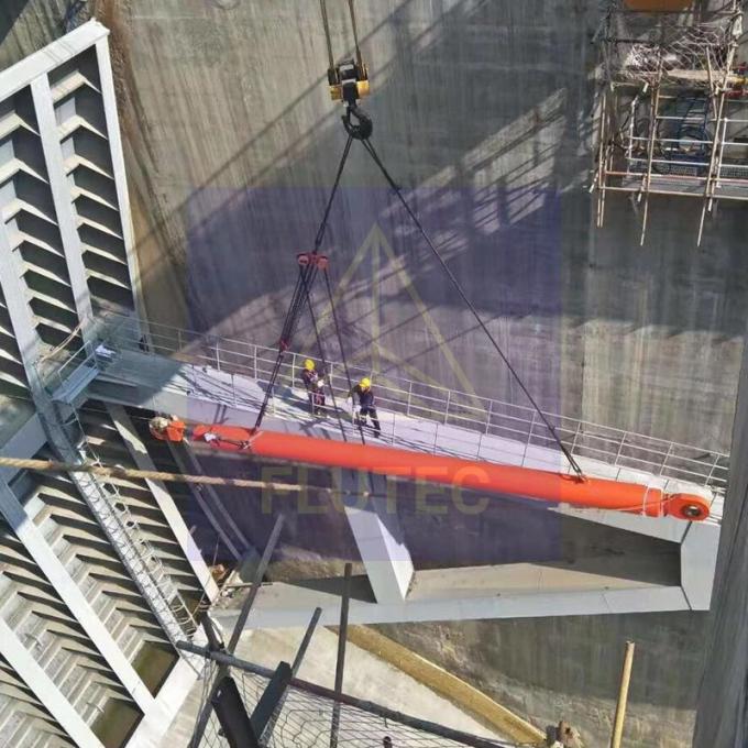 Hidroelektrik Santrali Baraj Kapısı Hidrolik Silindir Karbon Çelik Malzemesi 5