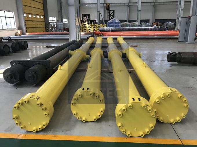 Baraj kapısı / boşaltma kapısı için 40MPa kaldırma hidrolik silindir 1