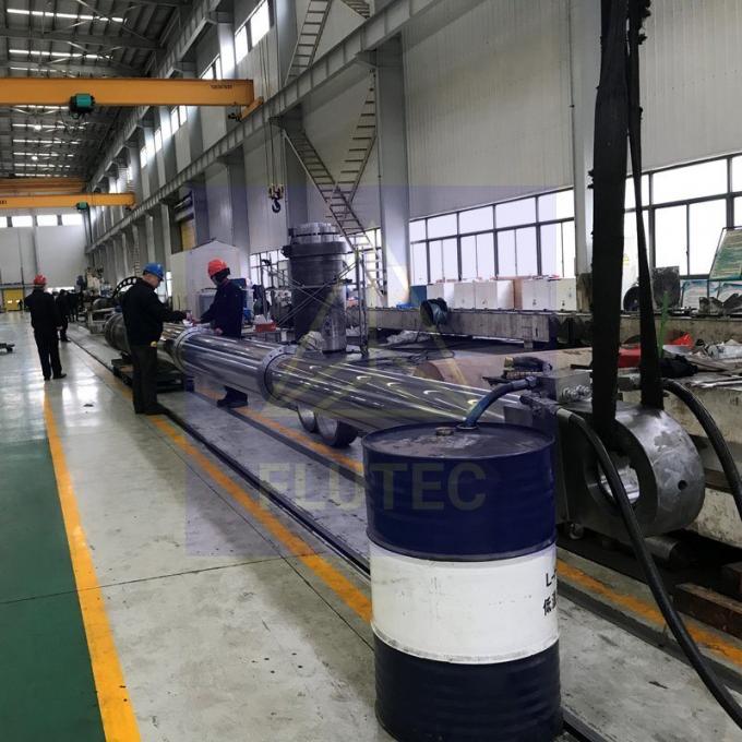 Çift Eylemli Teleskopik Hidrolik Silindir Özel Yapılmış Piston Tipi 1