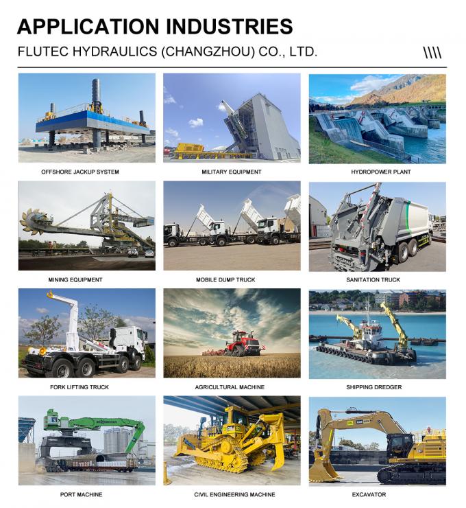 Yüksek İtibarlı Denizci Baskı Silindiri Offshore Jackup Sistemi İçin 6