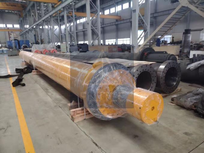 Endüstriyel Ağır Güçlü Hidrolik Silindir 400 ton Hidrolik Baskı Yağ Silinderi 4