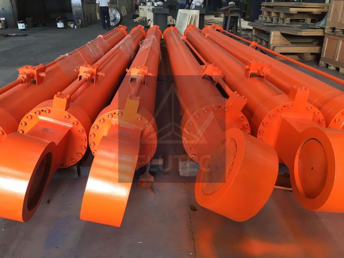 Endüstriyel Ağır Güçlü Hidrolik Silindir 400 ton Hidrolik Baskı Yağ Silinderi 10