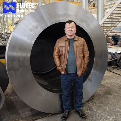 Hydraulic Cylinder Tube Forged Cylinder For 16000ton Press