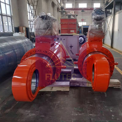 Çelik endüstrisi için % 100 Basınç Denemesi Boltlu Başlı Hidrolik Silindirler