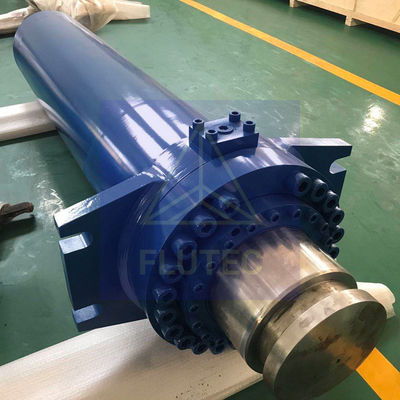 Ağır Görevli Özel Hidrolik Silindirler Metal Çöp Kesme için % 100 Basınç Testleri