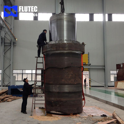 2000 Ton Baskı Makinesi için Büyük Plunger Büyük Borlu Hidrolik Silindir Özel