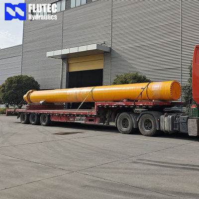 Bore760xRod380xStroke12000 Hidrolik Soğuk Çekim Üretim hattı için Hidrolik Silindir