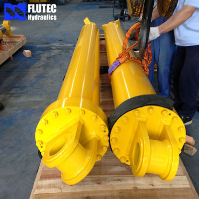 Piston 50 Ton Jacking Özel Hidrolik Silindirler İyi istikrar